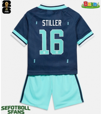 Tyskland Angelo Stiller #16 Bortaställ Barn VM 2026 Kortärmad (+ Korta byxor)